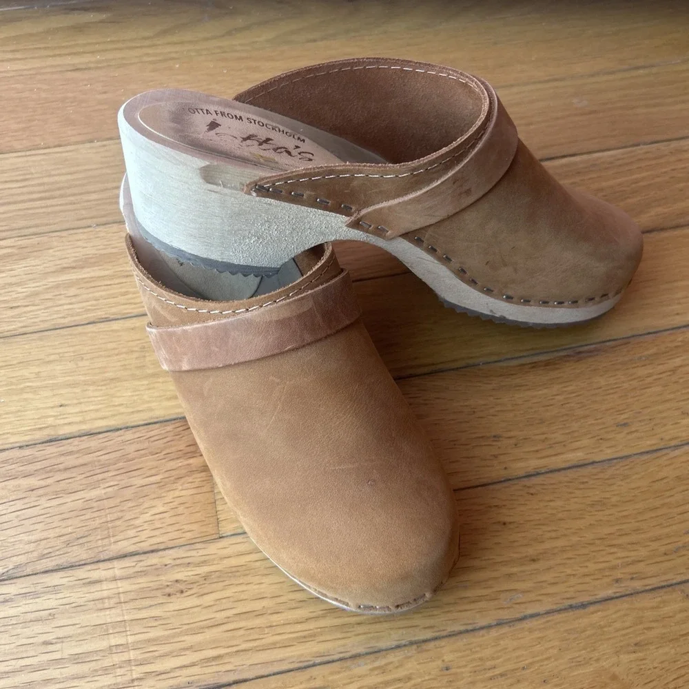 Lotta's From Stockholm Women's Classic Clogs Size EU 36, US 5.5 - Picture 1 of 11